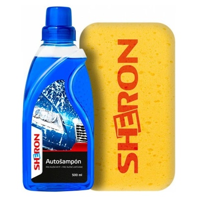 SHERON Autošampon 500 ml + houba