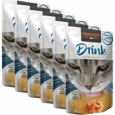 Leonardo Drink Salmon 6 x 40 g