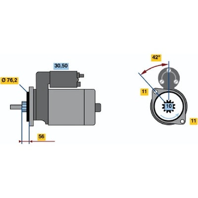BOSCH STARTER 0 986 015 470