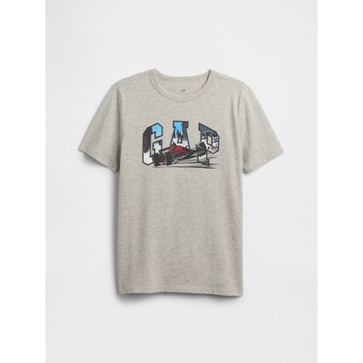 GAP Детска риза с логото на GAP GAP | Siv | Момчешки | XS