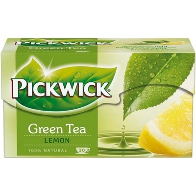 Pickwick Čaj Zelený citron 20 x 2 g