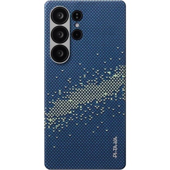 PITAKA Magsafe Калъф за Samsung S25 Ultra, Pitaka Edge StarPeak Milky Way Galaxy Case, Син (KS2505U)