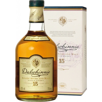 Dalwhinnie Highlands 15y 43% 0,7 l (čistá fľaša)