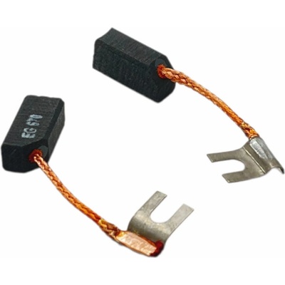 Náhradní uhlíky pro Narex 2ks, 8 x 10 x 20 mm, EB 512, EB 412, uhlíky do elektromotorů ručního nářadí Narex