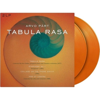 Arvo Pärt - Tabula Rasa Symphony 1 Collage On A Theme B-A-C-H Pro Et Contra (2) LP