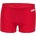 arena solid short junior red/white 116cm