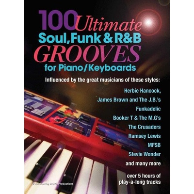 100 Ultimate Soul Funk and R&B Grooves noty na klavír + audio – Hledejceny.cz