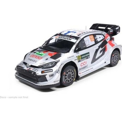 Toyota GR Yaris Rally1 Rally Saudi Arabia 2025 69 Rovanperä HalttunenIXO 1:43
