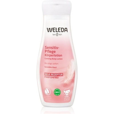 Weleda Sensitive jemné telové mlieko pre citlivú pokožku 200 ml