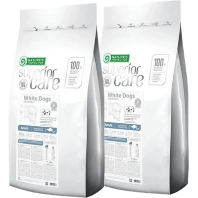 Nature's Protection Superior Care Grain Free White Fish Adult Small Breeds 2 x 10 kg
