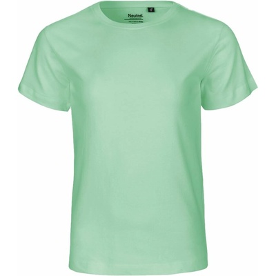 Neutral dětské tričko Fairtrade dusty mint