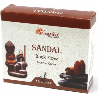 Aromatika Vonné kužele Tekoucí Dým Sandalwood 10 ks – Zbozi.Blesk.cz
