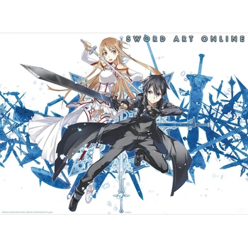 GB eye Мини плакат GB eye Animation: Sword Art Online - Asuna & Kirito (ABYDCO713)