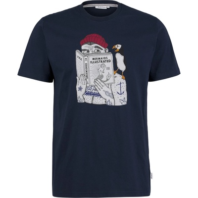 LAKOR Мъжка тениска LAKOR Uncensored T-Shirt - Blueberry - размер M (216-7689-0112)