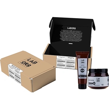 LABOR8 Hemp комплект с масло за тяло 250мл и крем за ръце с конопено масло 75мл за жени 1 бр