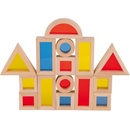 Goki Kostky S okny Geometrické tvary 21 ks