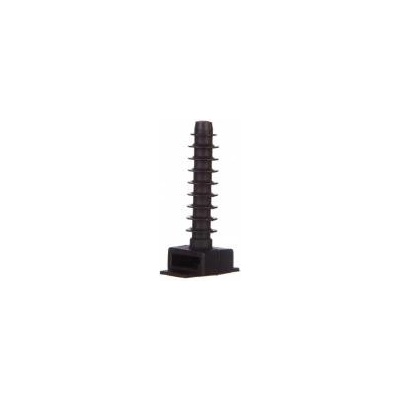 EM Group Flat mounting bar black for ties F=6mm BMKN5456AE /100pcs. /