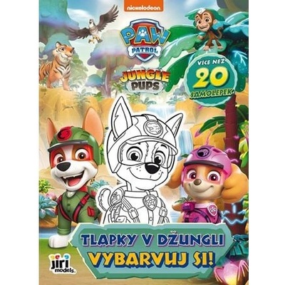 Jiri Models Tlapková patrola Vybarvuj si! Tlapky v džungli