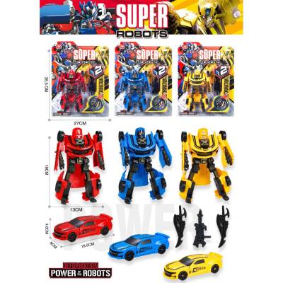 Armtoys ТРАНСФОРМЪР super robots НА КАРТОН 3 ЦВЯТА