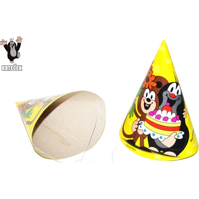 WIKY Párty čiapočka Krtko a kamaráti 15 cm