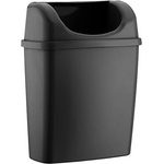 RULOPAK Кош за кърпи за ръце Rulopak, 6 l, черен, 26 х 16 х 34 cm