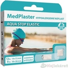 MedPlaster Náplasť Aquastop Elastic s vankúšikom 20 ks