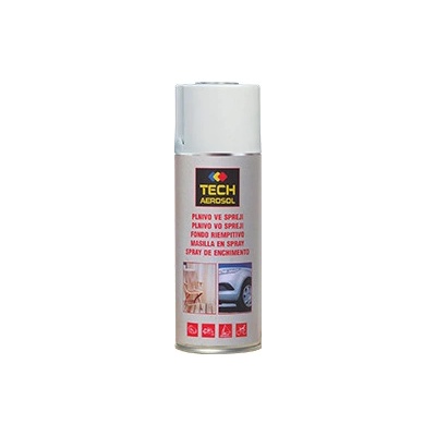 Tech Aerosol Plnivo ve spreji 400 ml Šedá 400ml
