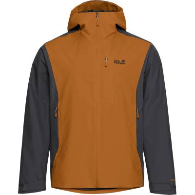 Jack Wolfskin Мъжко водоустойчиво яке Jack Wolfskin Rainrush 2L Jacket Waterproof jacket - Autumn Leaves - размер 3XL (002-3850-0116)