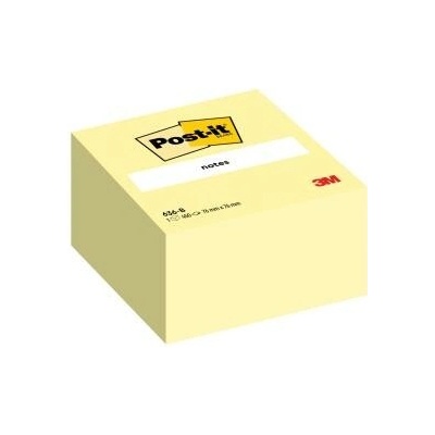 POST-IT Bloček kocka Post-it 76x76 žltá 450l (MM063670)