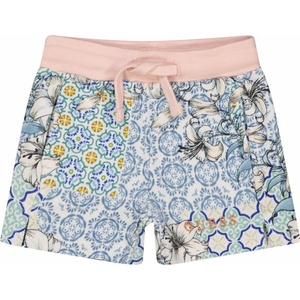 Guess Къси цветни памучни панталонки за момиче Guess