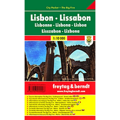 Plán města Lisabon 1:10 000