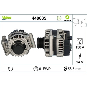 Generátor VALEO 440635