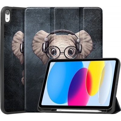 B-SAFE Sketch 3578 pouzdro pro Apple iPad 2022-2025 Elephant