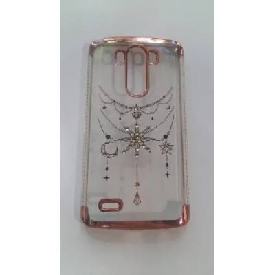 LG Силиконов калъф lg g3 с камъни