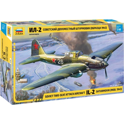 Zvezda Iljušin IL 2 Šturmovik Mod. 1943 1:48