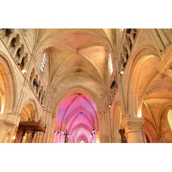 DIMEX ART s. r. o Флизелинов фототапет църква в овер-сюр-оаз 375 x 250 см