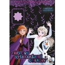 Jiri Models Trblietavé vyškrabávacie obrázky Ľadové kráľovstvo