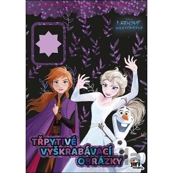 Jiri Models Trblietavé vyškrabávacie obrázky Ľadové kráľovstvo