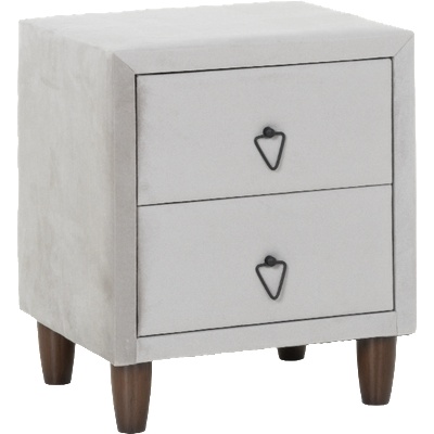 Carmen Нощно шкафче за спалня stress zero - бежов 19