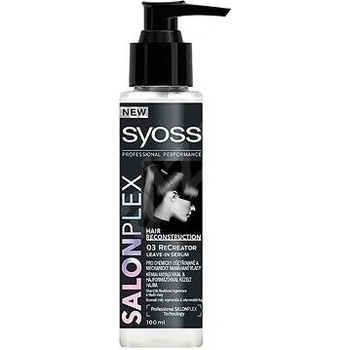 Syoss SalonPlex Hair Reconstruction neoplachové sérum pro chemicky ošetřované a mechanicky namáhané vlasy 100 ml