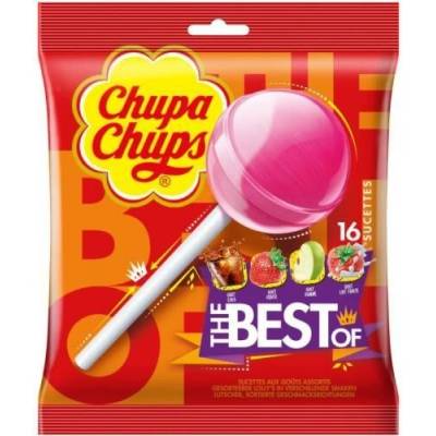 Chupa Chups ChupaChups lízanky 10pcs the best of 120g