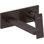 Kludi Decus - Смесител за вграждане за мивка, четкан Gunmetal 54244N275 (54244N275)