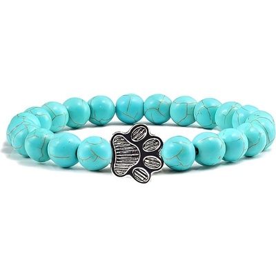 Blingstar Psí tlapky tyrkys single 2176