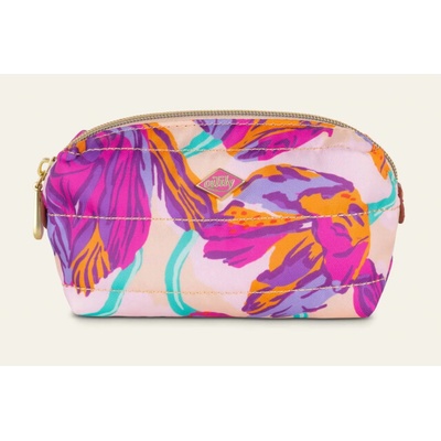 Oilily kosmetická taška Poppy pouch s tulipány MEOIL0B06-15 oranžovo růžová