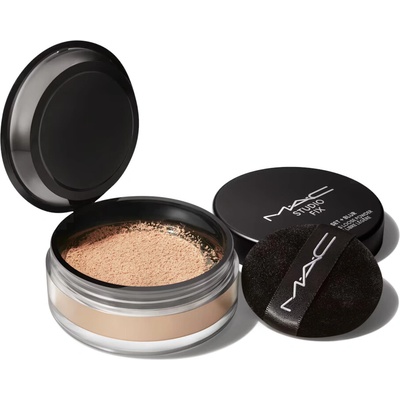 MAC Cosmetics Studio Fix Pro Set + Blur Weightless Loose Powder zmatňujúci fixačný púder Medium 6,5 g