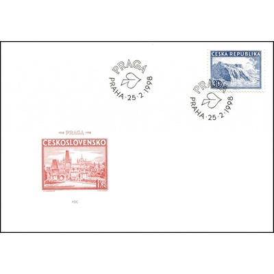 Česká pošta (1998) FDC 171 - Česko - Historie výstav - Praga 1998