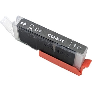 Compatible Canon CLI-531GY 6122C001 сив (grey) съвместими касети (6122C001)