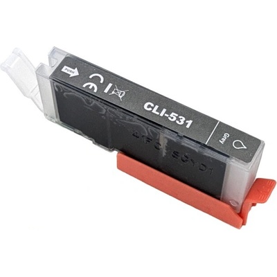 Compatible Canon CLI-531GY 6122C001 сив (grey) съвместими касети (6122C001)