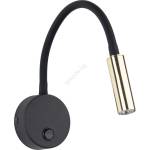 TK Lighting LED Аплик LAGOS 1xG9/3W/230V черен/златист (TK10039)