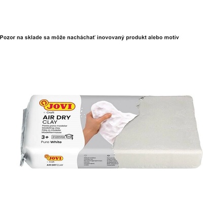 Samotvrdnúca modelovacia hmota JOVI 1000 g biela